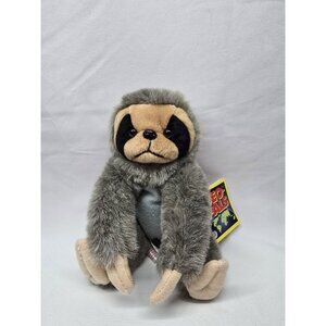 Geo-Pals Geo Pals Slacky Three Toed Sloth South American Collection Plush Doll